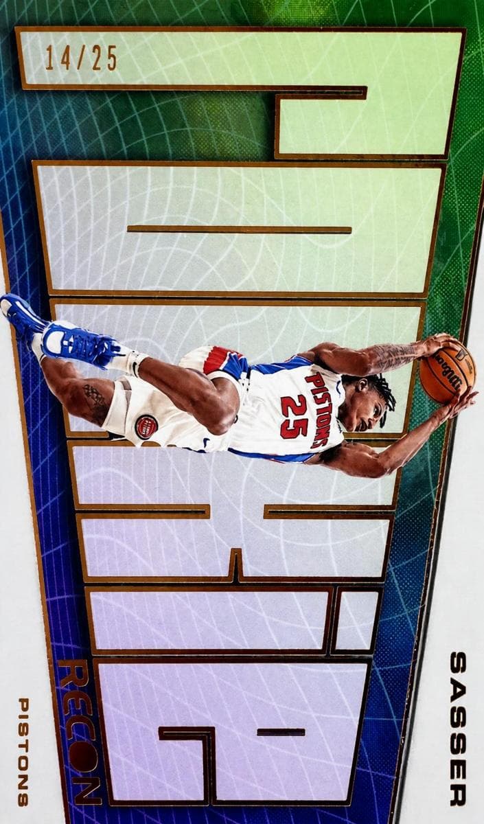 Marcus Sasser 2023 panini Panini Recon