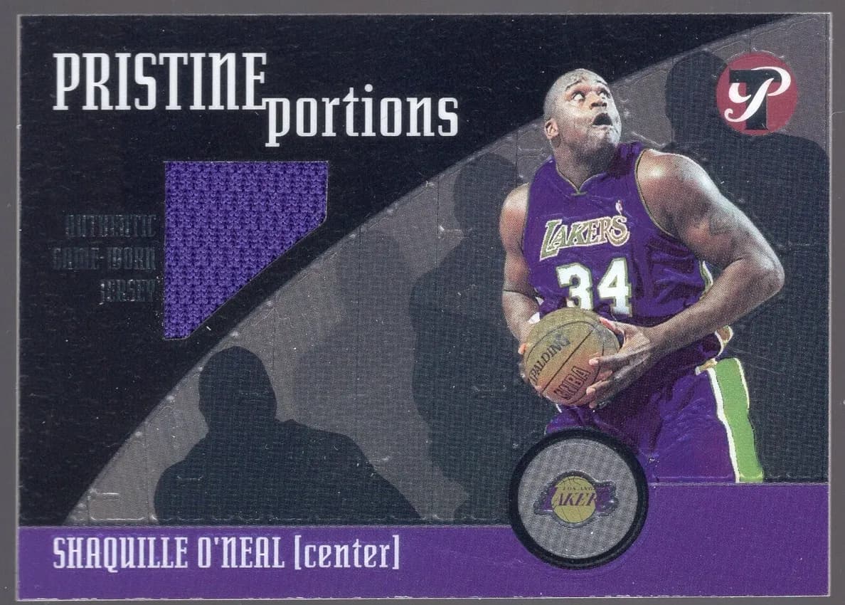 Shaquille O'Neal 2001 topps Pristine