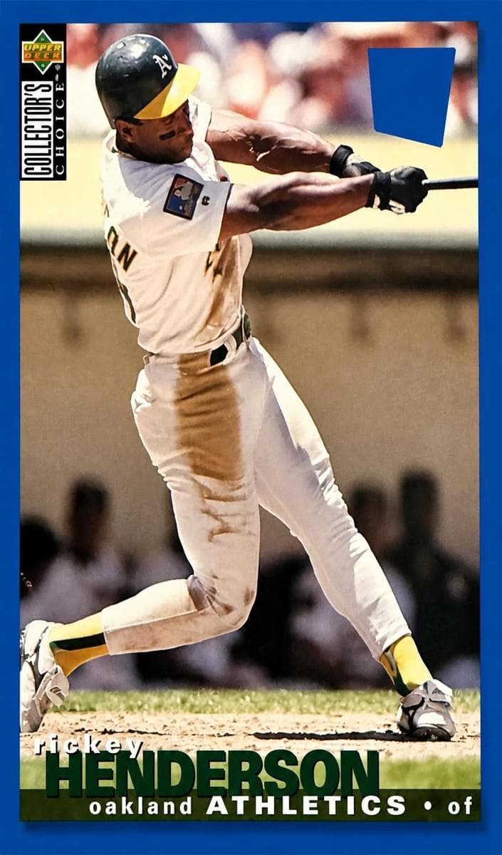 Rickey Henderson 1995 unknown Collector's Choice SE