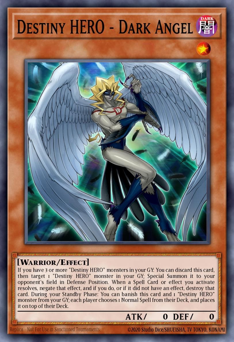 Destiny HERO - Dark Angel #DESO-EN005