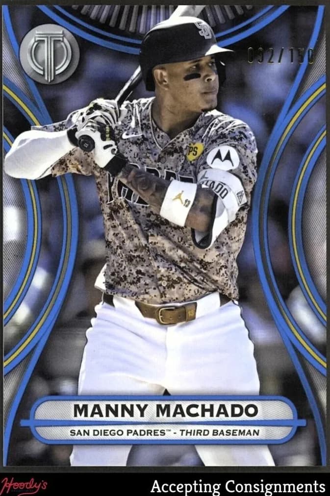 Manny Machado 2025 topps Topps Tribute
