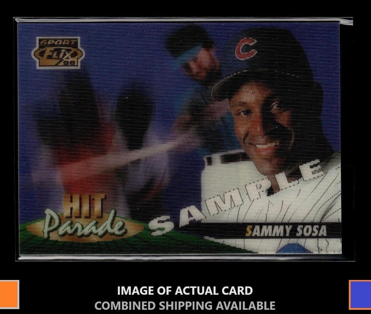Sammy Sosa 1996 fleer Fleer