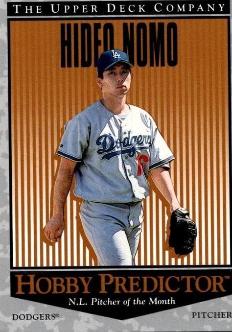 Hideo Nomo 1996 upper-deck Upper Deck