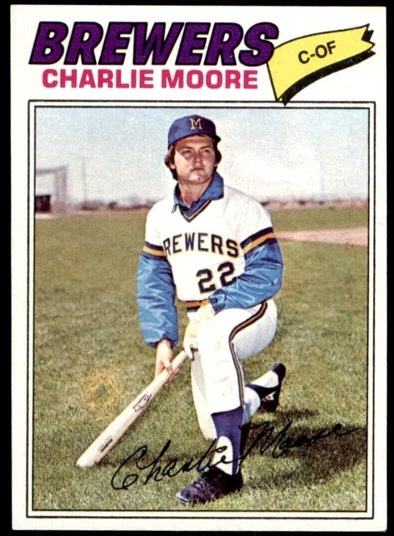 Charlie Moore 1977 topps Topps