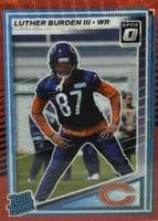 Luther Burden III 2025 panini Donruss Optic Preview - Red Wave