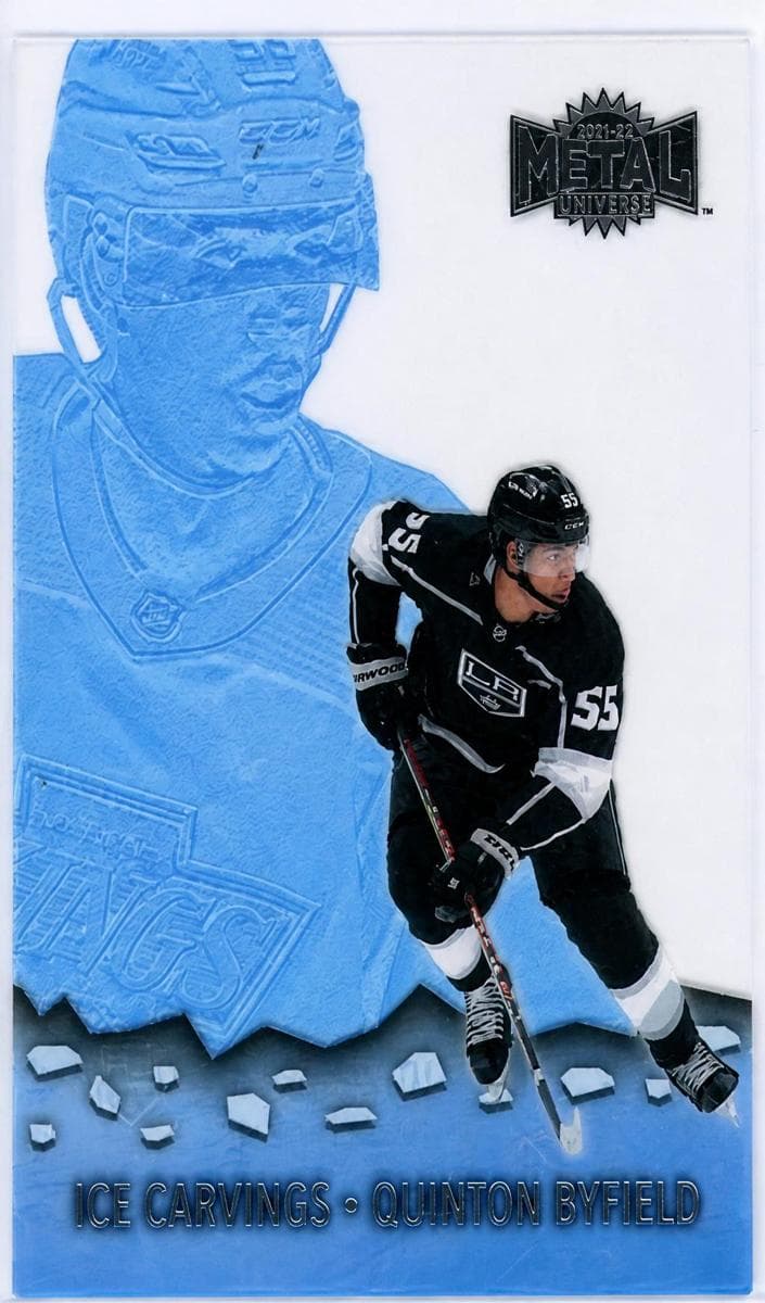 Quinton Byfield 2021 fleer SkyBox Metal Universe