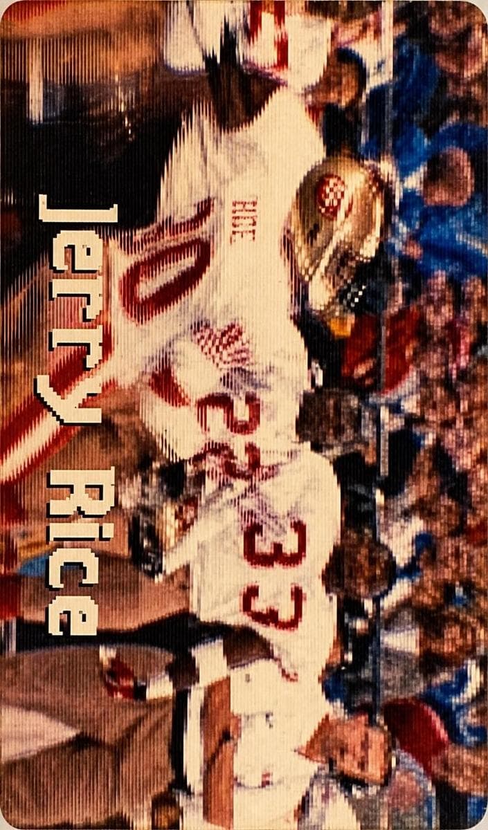 Jerry Rice 1996 panini