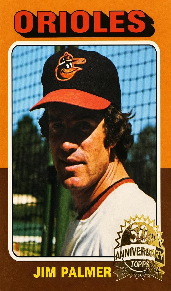 Jim Palmer 2024 topps Topps Heritage
