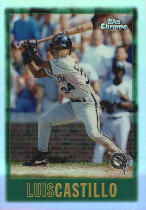 Luis Castillo 1997 topps Topps Chrome
