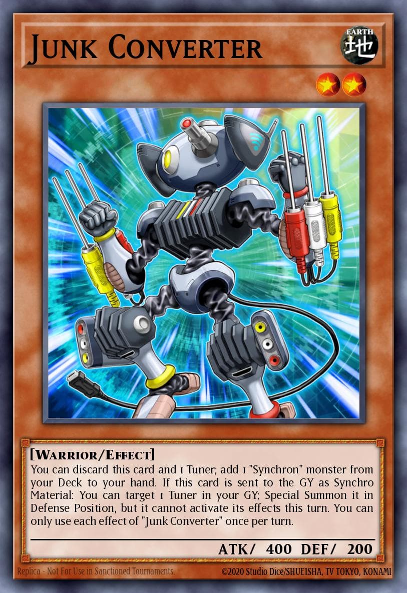 Junk Converter 2025 Yu-Gi-Oh! Legendary 5D's Decks