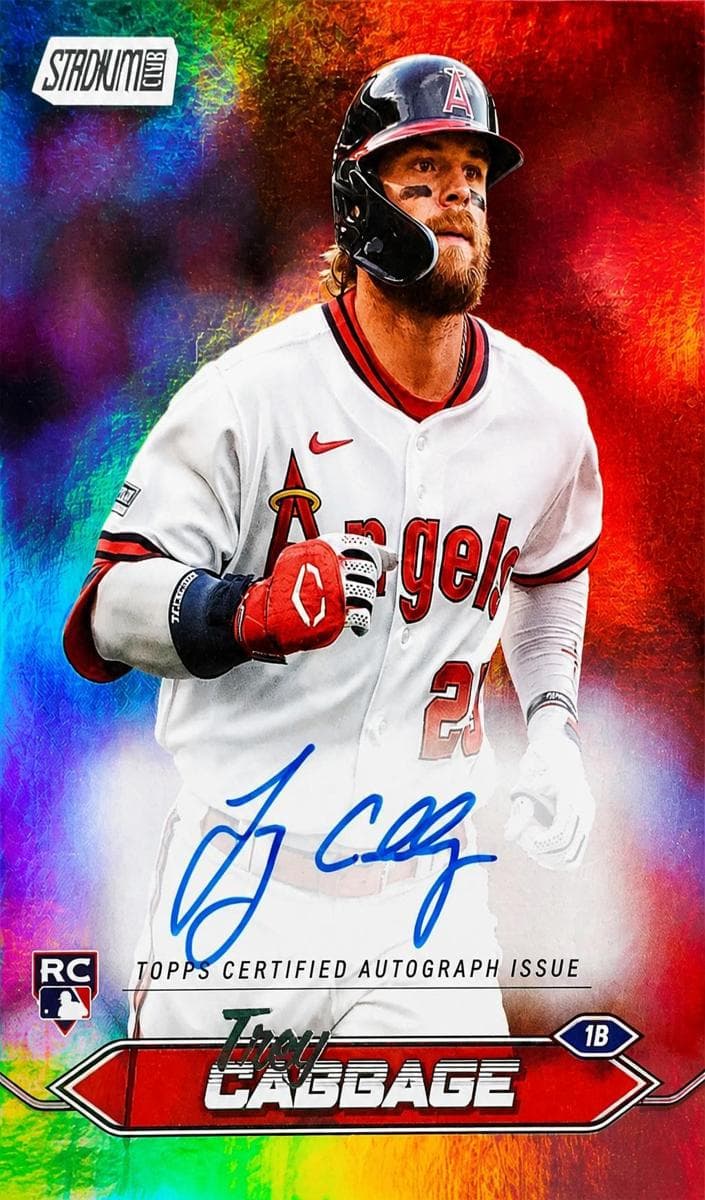 Trey Cabbage 2024 topps Stadium Club