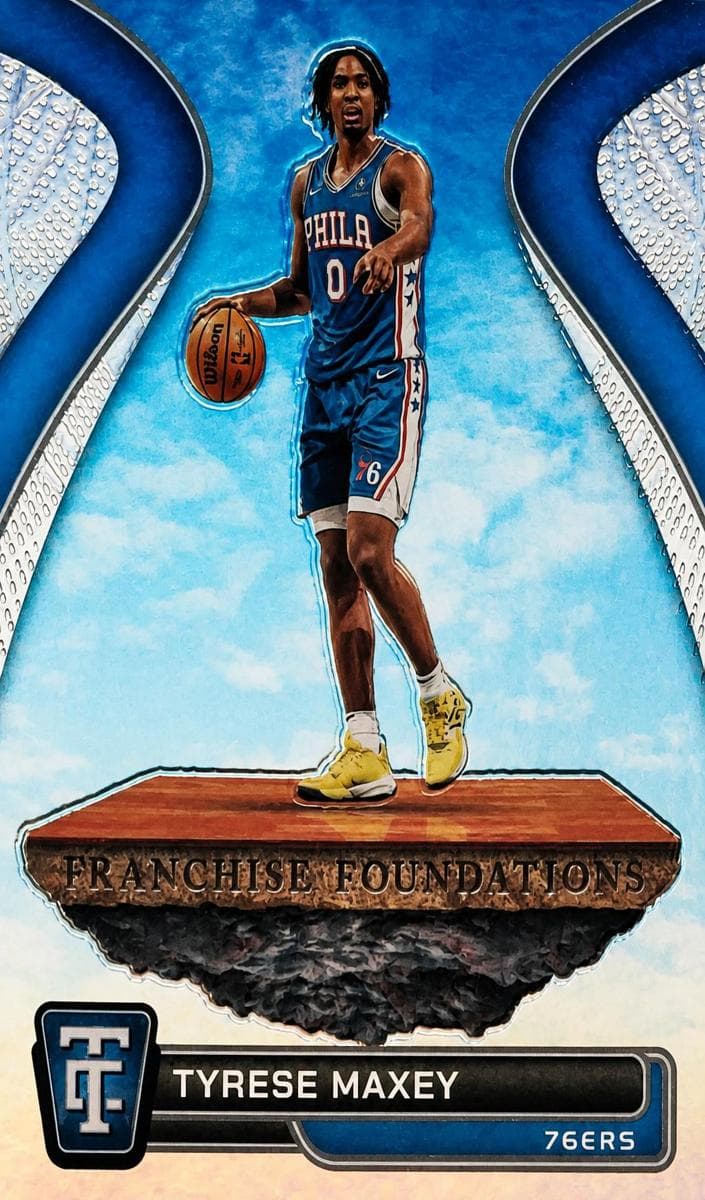 Tyrese Maxey 2024 panini Panini Totally Certified