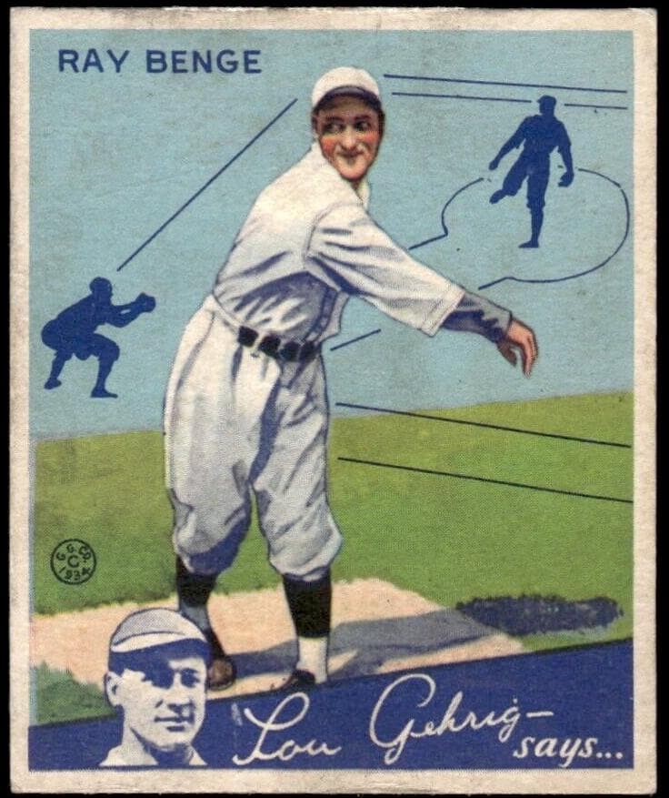 Ray Benge 1934 unknown