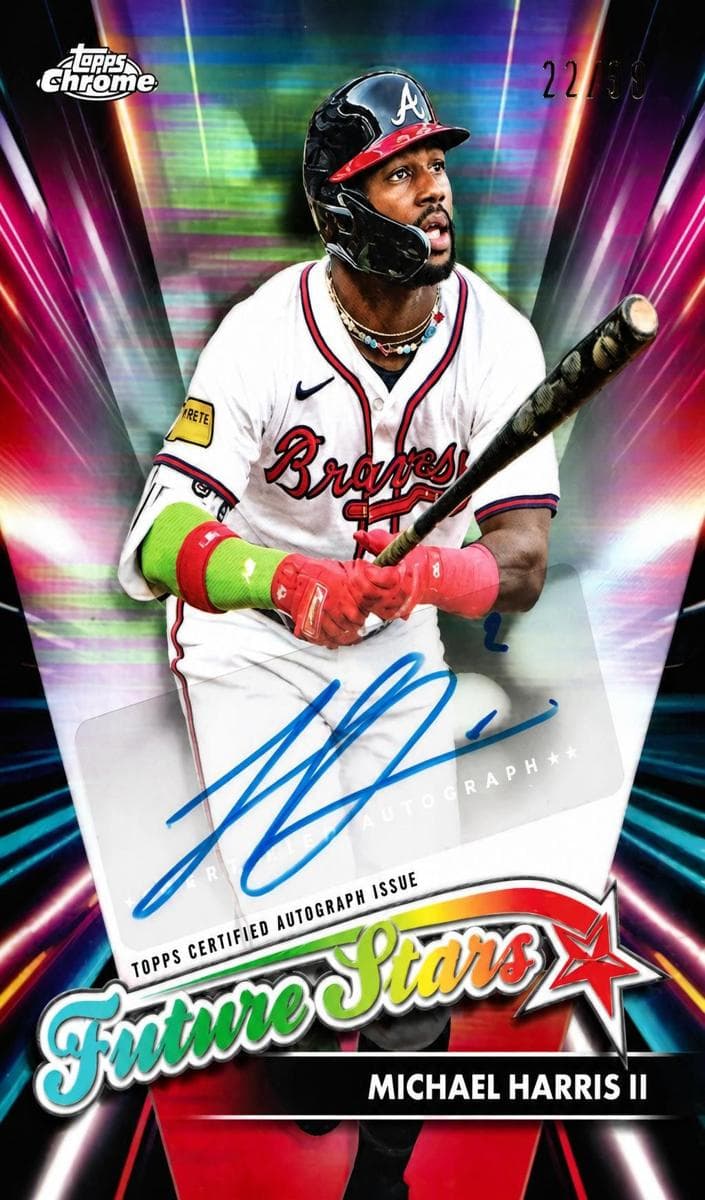 Michael Harris II 2024 topps Topps Chrome Update