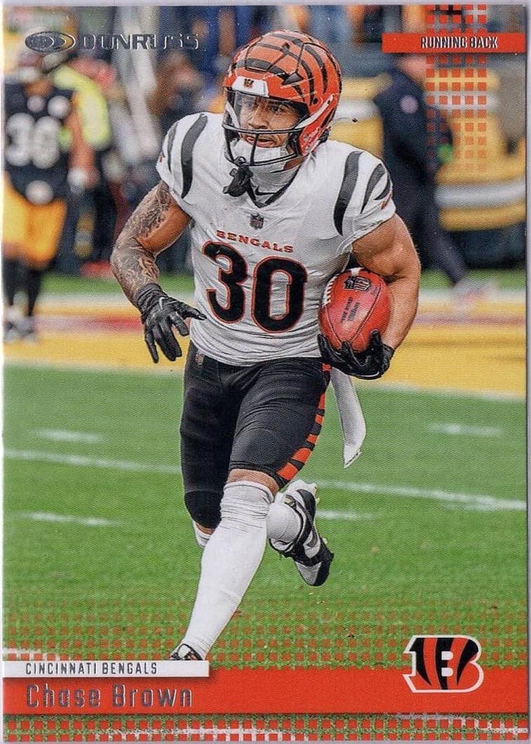 Chase Brown 2024 panini Donruss