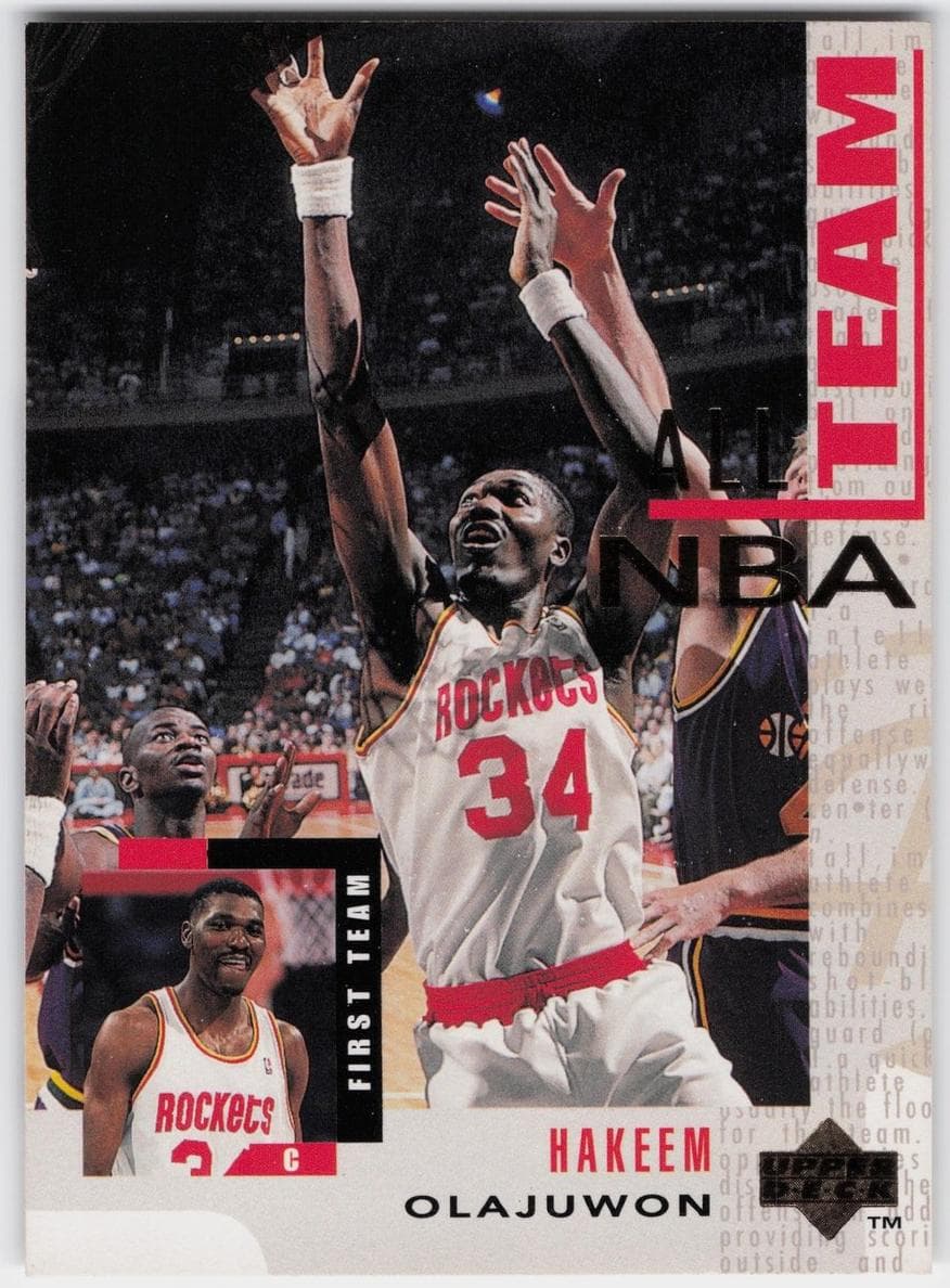 Hakeem Olajuwon 1994 upper-deck