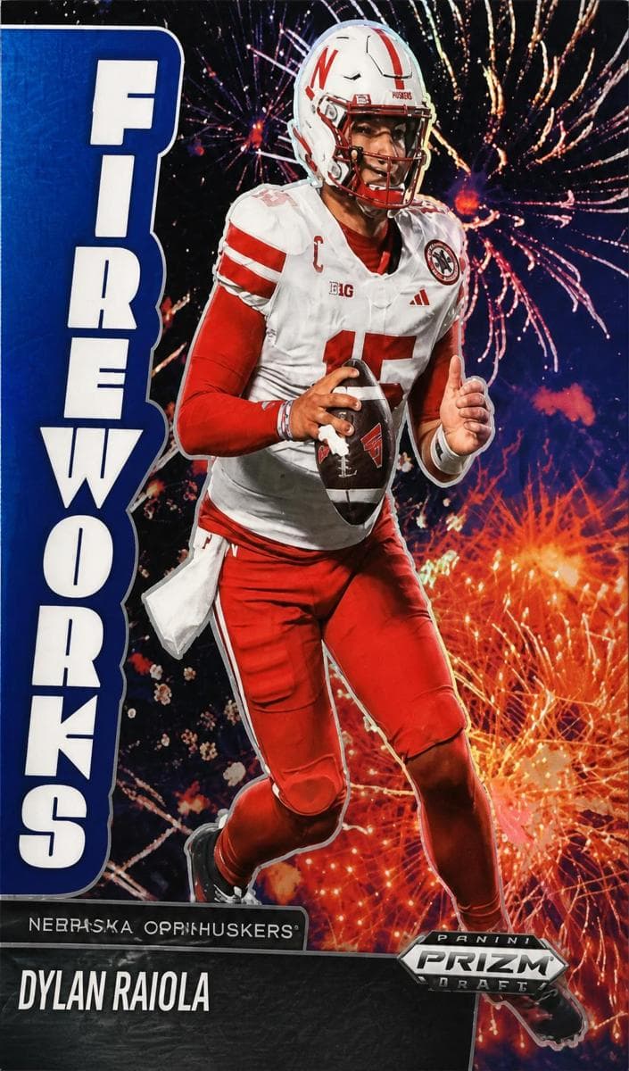 Dylan Raiola 2025 panini Panini Prizm Black