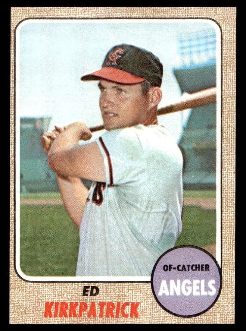 Ed Kirkpatrick 1968 topps Topps