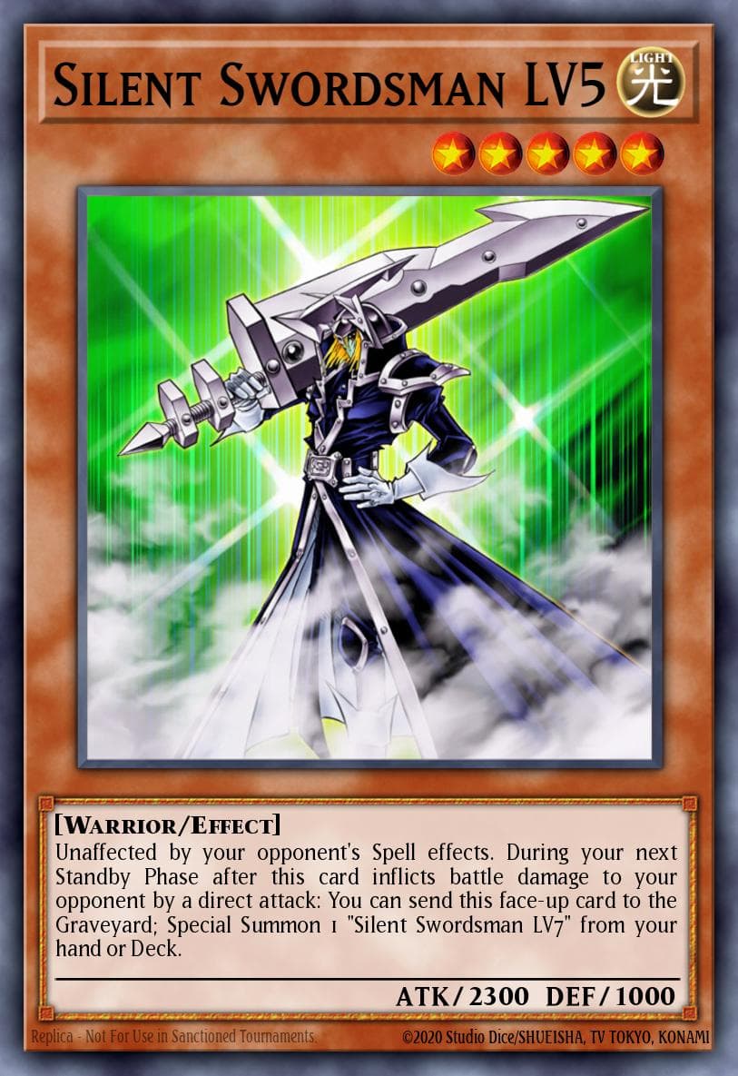 Silent Swordsman LV5 #DT05-EN056