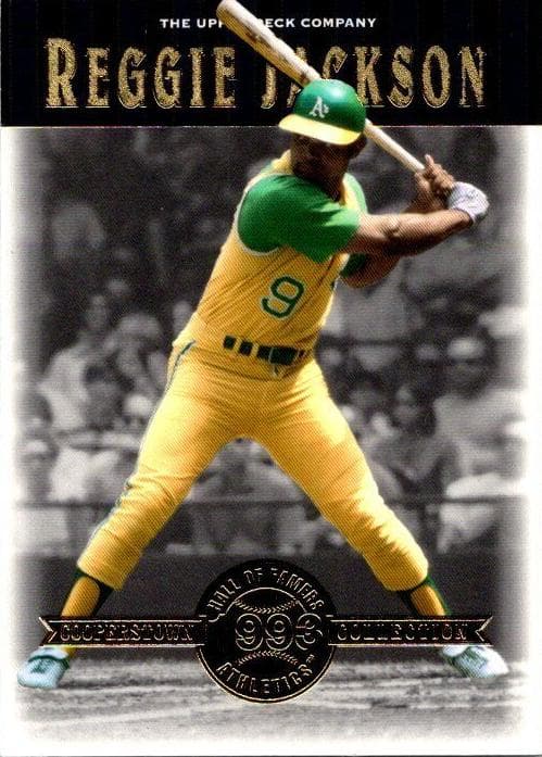Reggie Jackson 2001 upper-deck