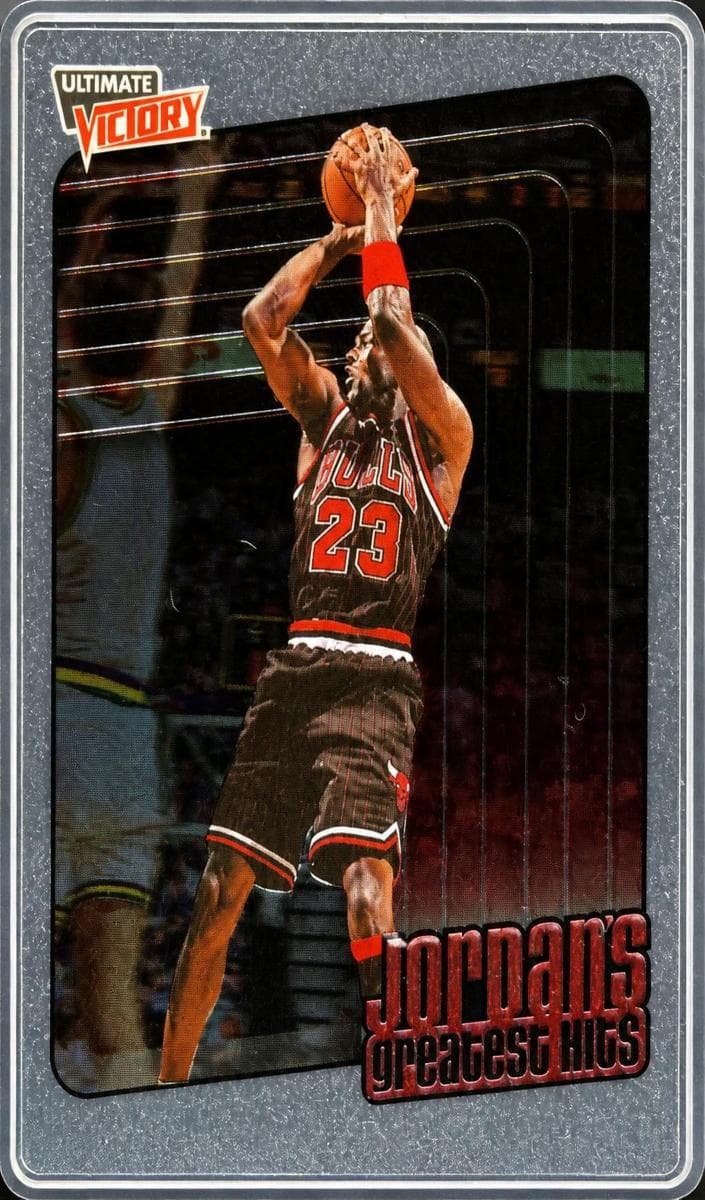 Michael Jordan 1999 upper-deck Ultimate Victory