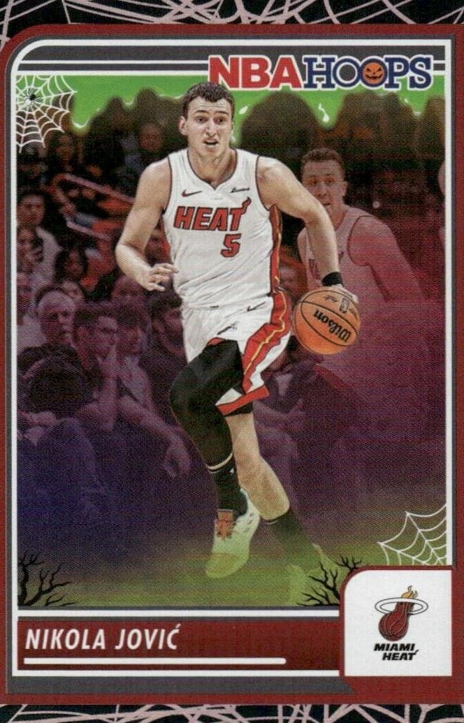 Nikola Jovic 2023 panini Hoops Haunted Hoops