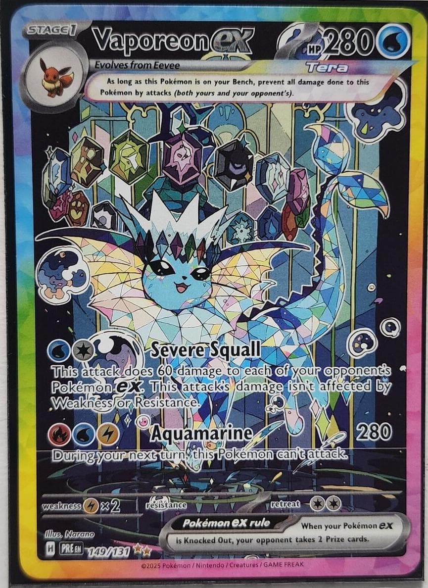 Vaporeon EX #149