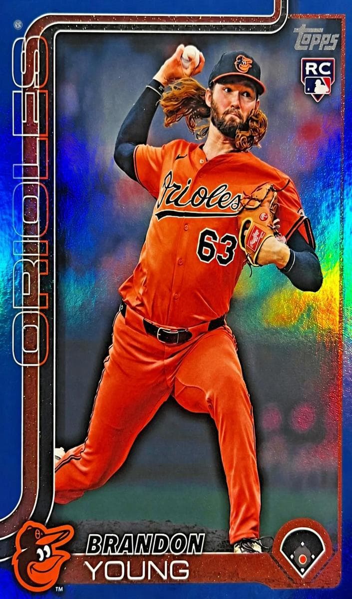 Brandon Young trading card