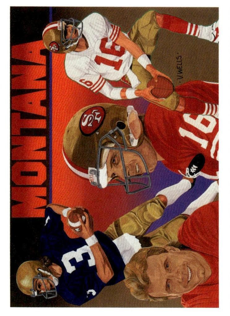Joe Montana 1991 upper-deck Upper Deck