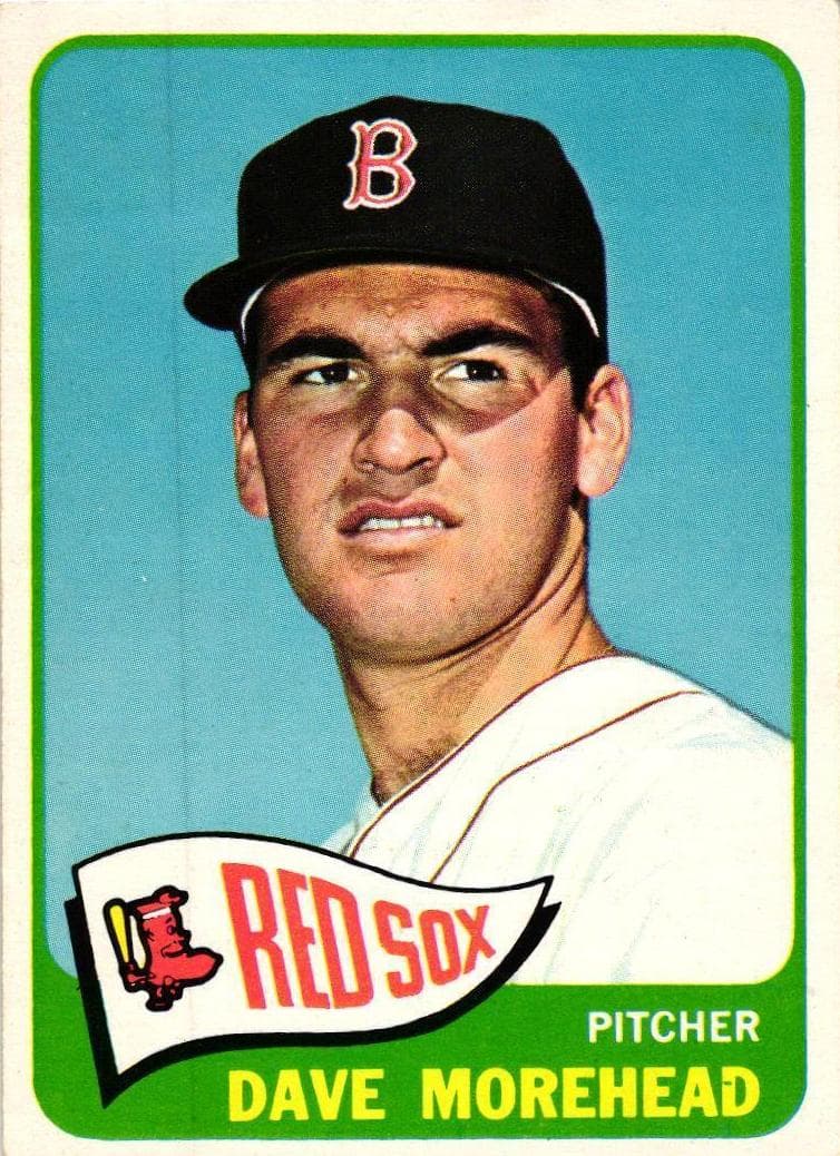 Dave Morehead 1965 topps Topps
