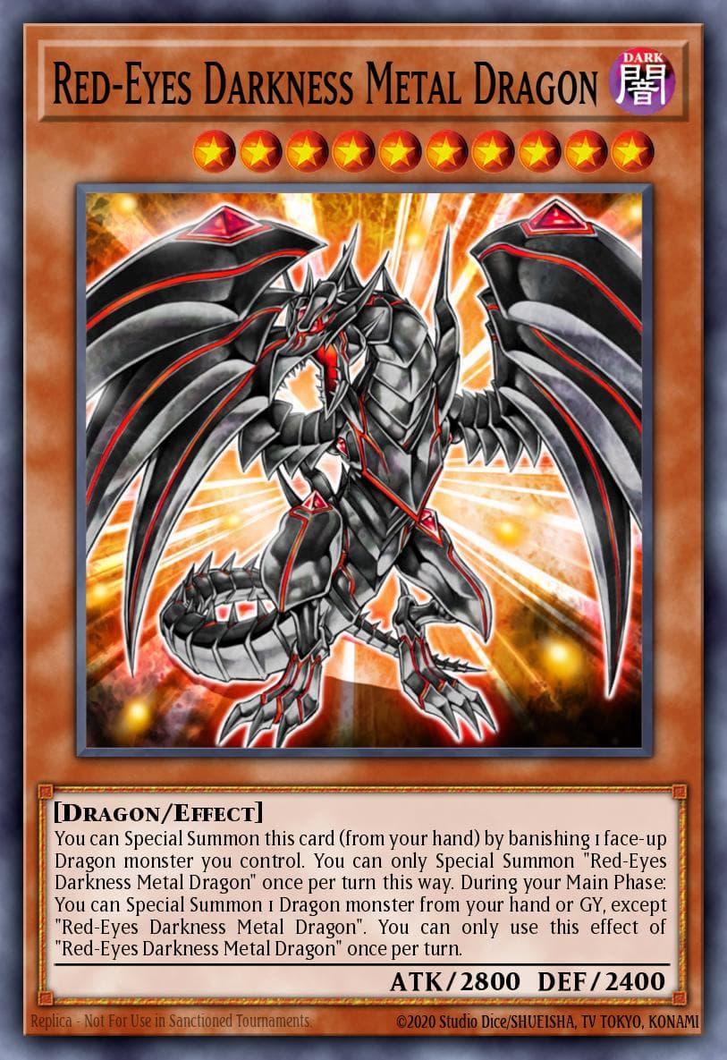 Red-Eyes Darkness Metal Dragon #SDAZ-EN007