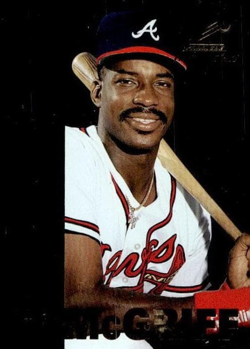 Fred McGriff 1997 unknown Pinnacle Inside