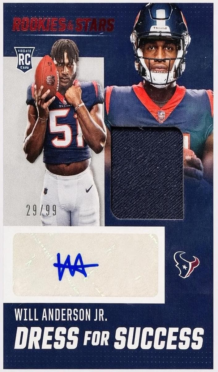 Will Anderson Jr. 2023 panini