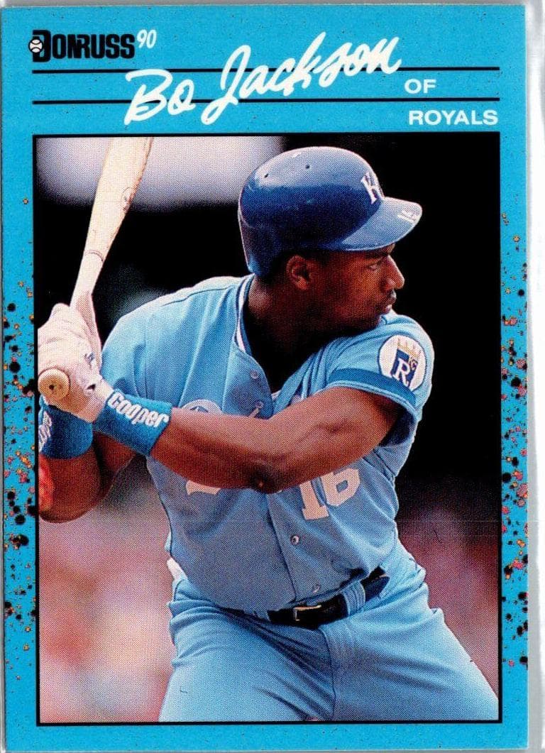 Bo Jackson 1990 panini Best Of The Al