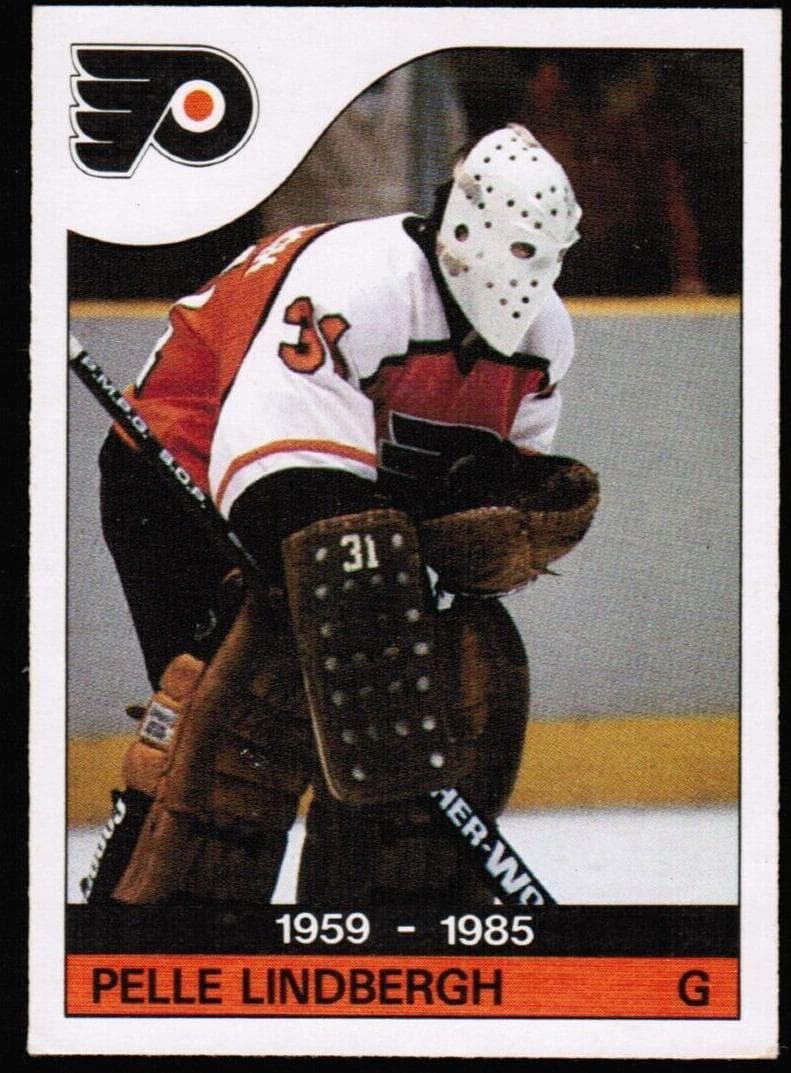 Pelle Lindbergh 1985 topps O-Pee-Chee