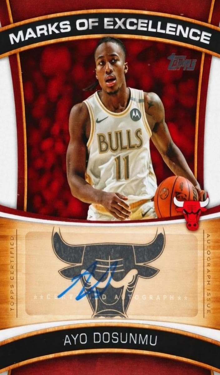 Ayo Dosunmu 2025 topps Topps