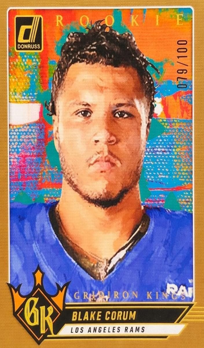 Blake Corum 2024 panini Donruss