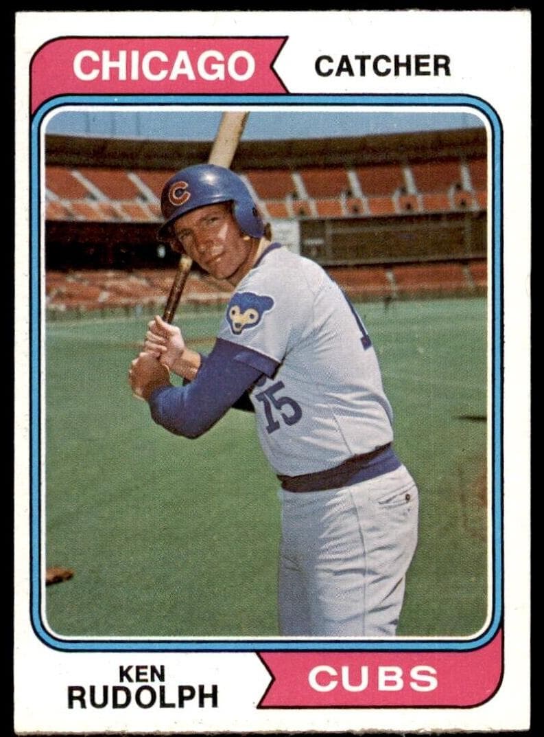 Ken Rudolph 1974 topps Topps