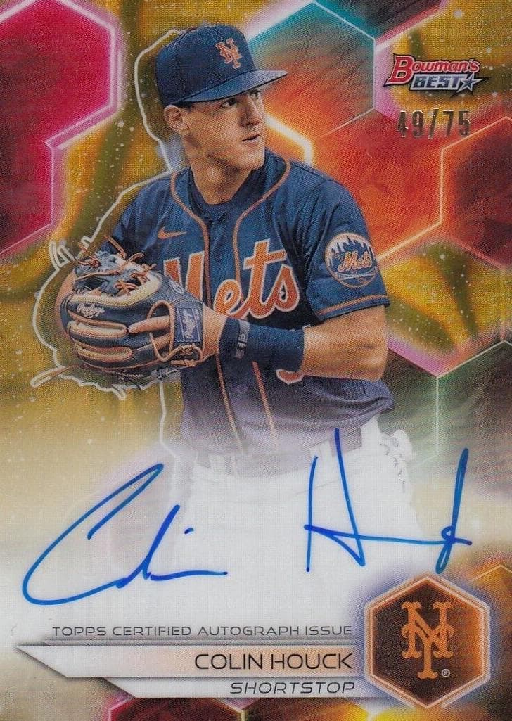Colin Houck trading card