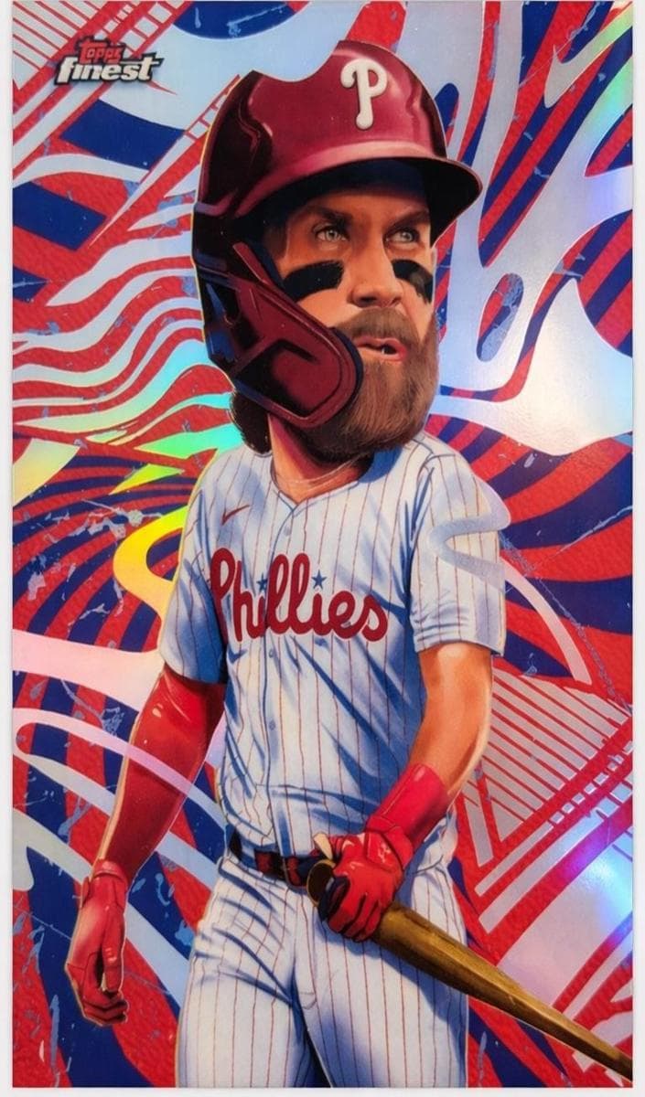 Bryce Harper 2025 topps Topps Finest