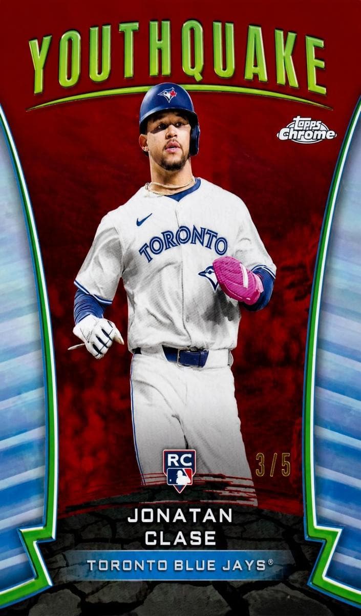 Jonatan Clase 2024 topps Topps Chrome Update