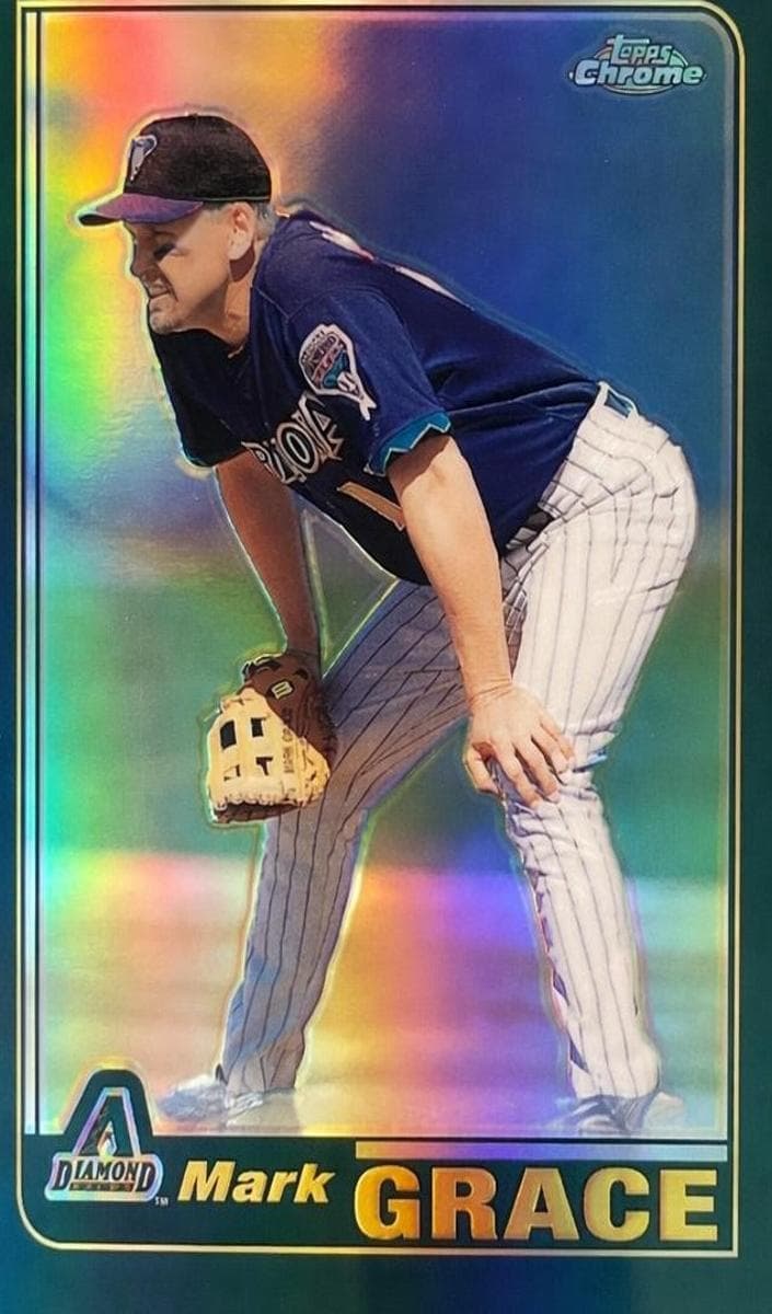 Mark Grace 2001 topps Topps Traded & Rookies