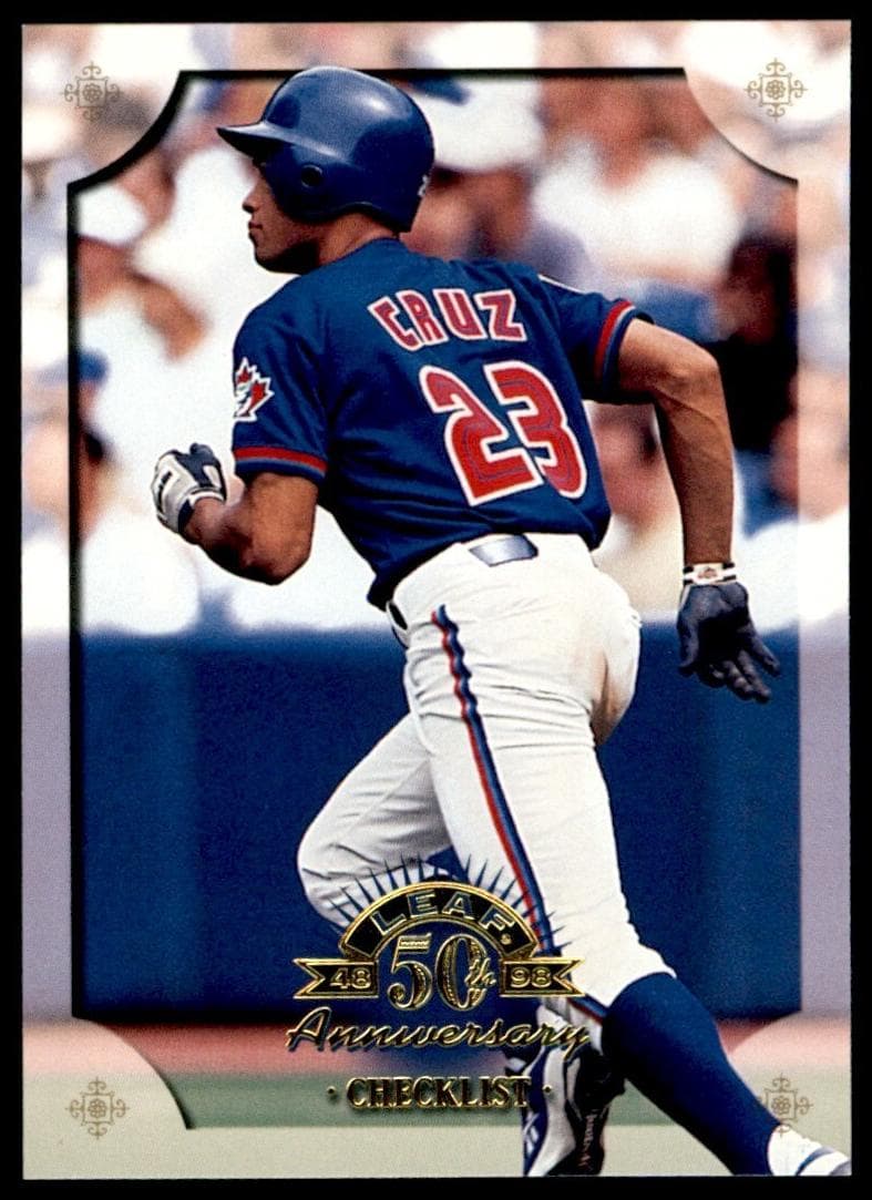 Jose Cruz Jr. 1998 leaf Leaf