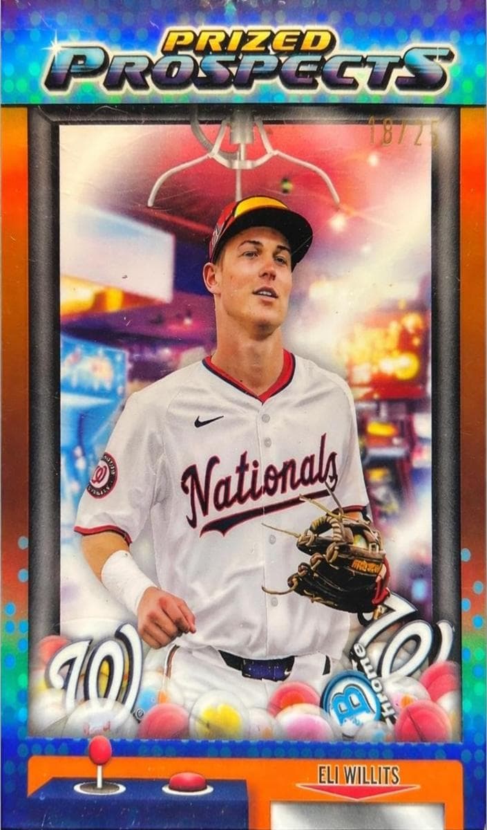 Eli Willits 2025 bowman Bowman Draft Chrome
