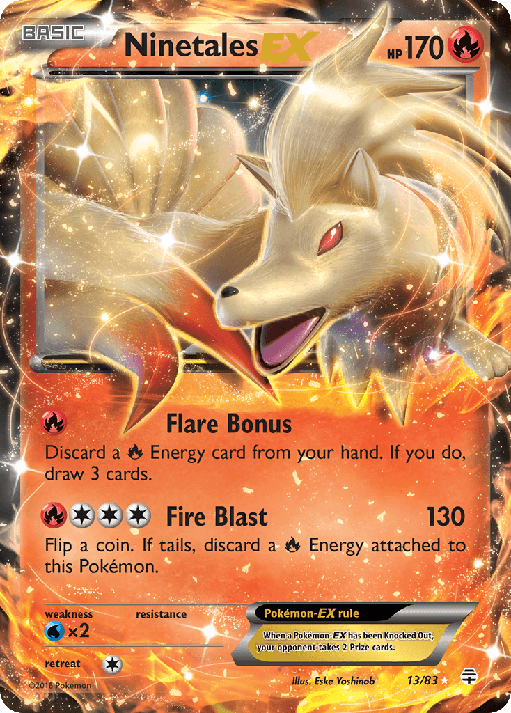 Ninetales EX #13