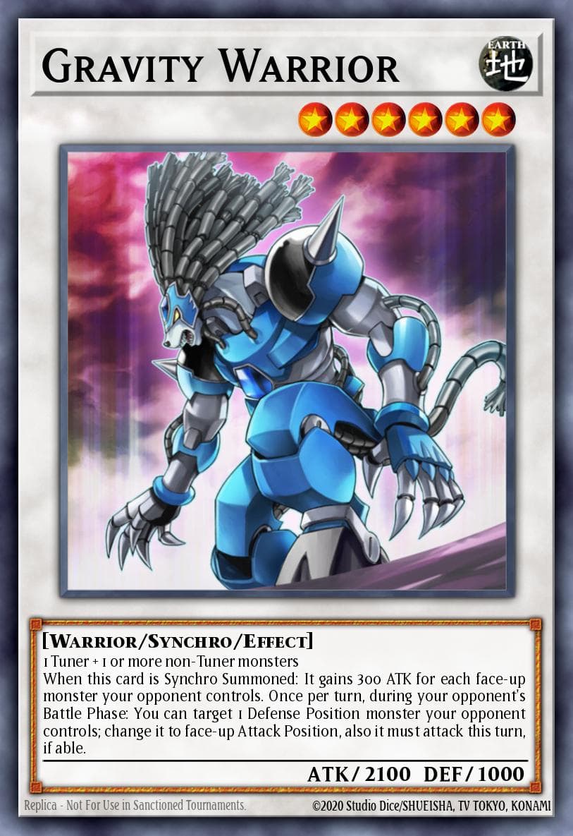 Gravity Warrior #PRC1-EN020