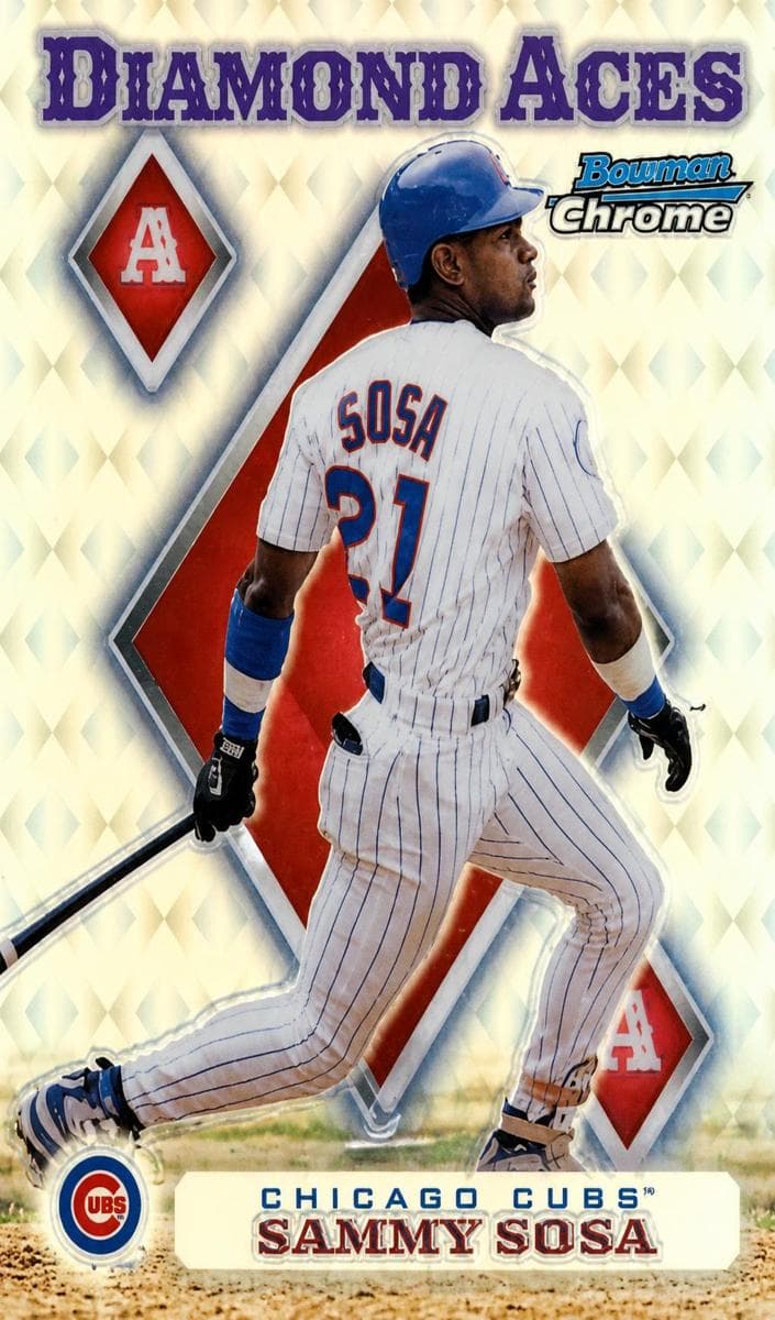 Sammy Sosa 1999 bowman Bowman Chrome