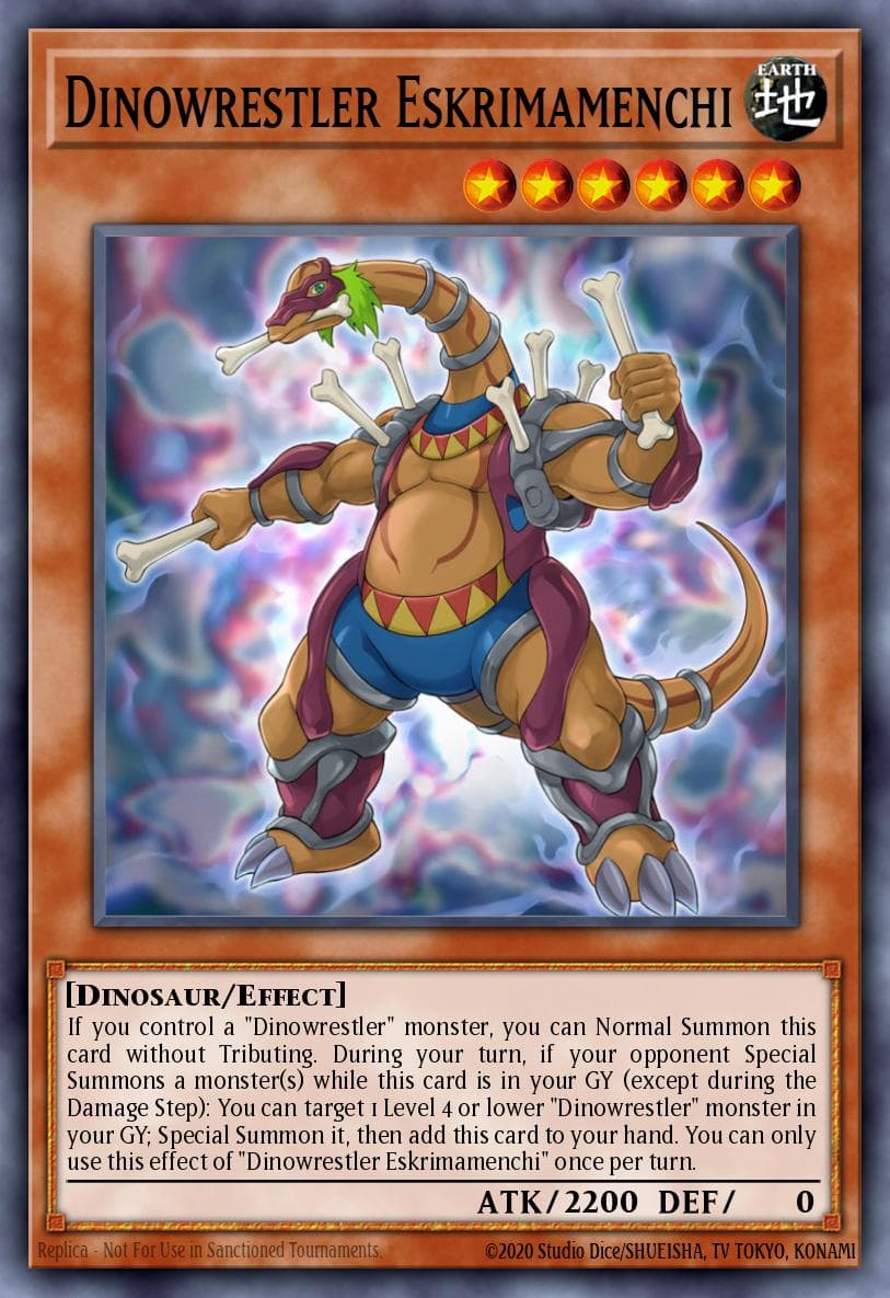 Dinowrestler Eskrimamenchi #DANE-EN006