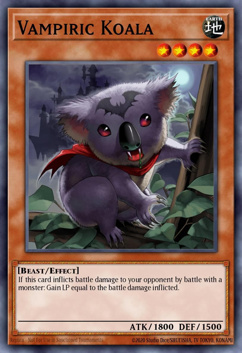 Vampiric Koala 2018 Yu-Gi-Oh! Dark Saviors
