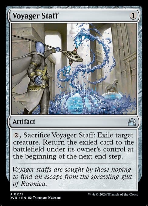 Voyager Staff 2005 Magic: The Gathering Ravnica